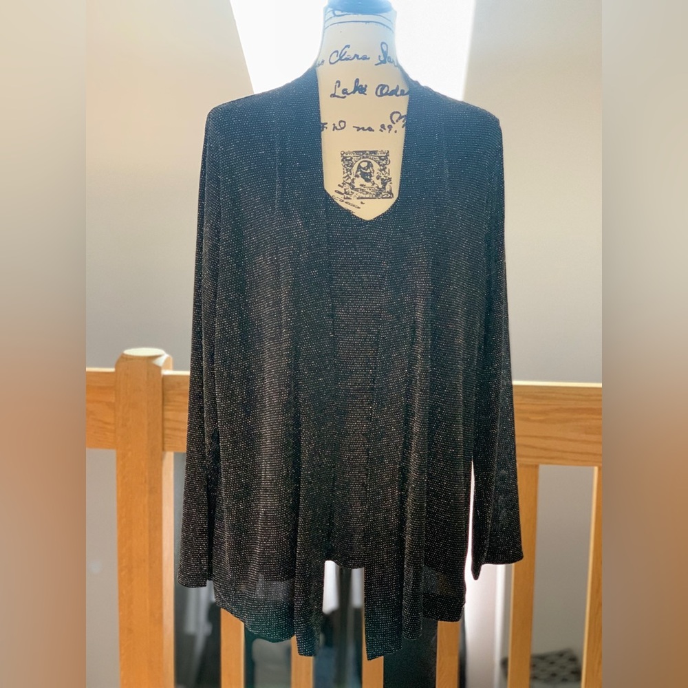 Calvin Klein top with attached jacket
